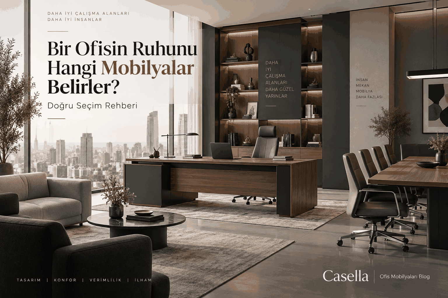 Bir Ofisin Ruhunu Hangi Mobilyalar Belirler? Doğru Seçim Rehberi
