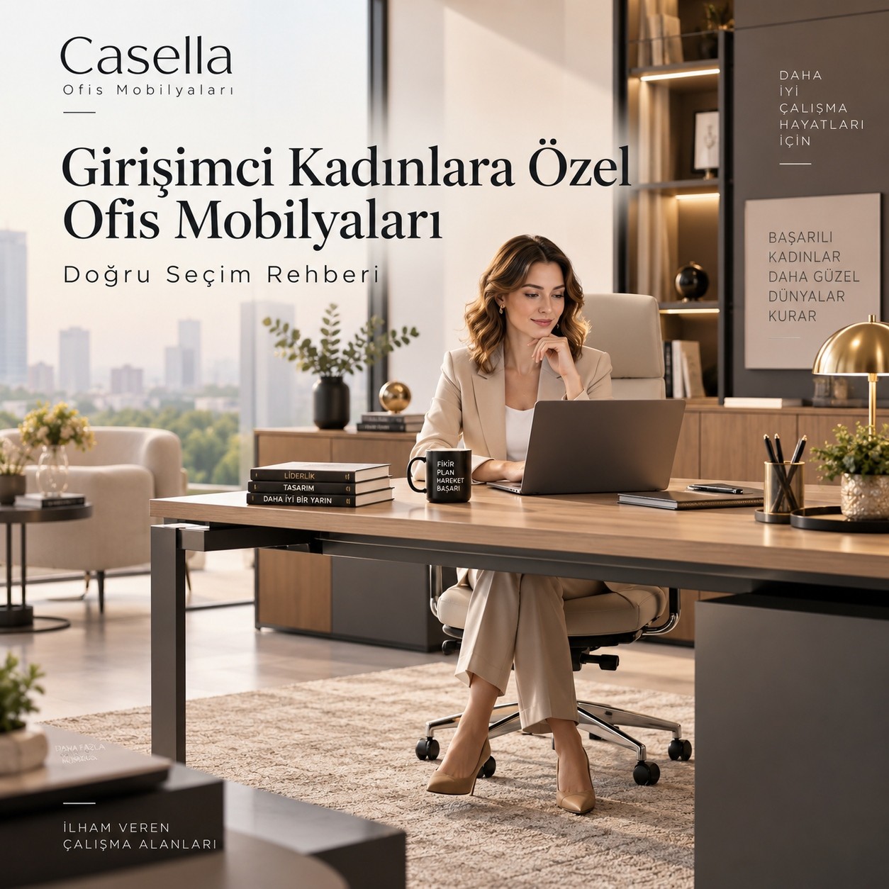 Girişimci Kadınlara Özel Ofis Mobilyaları: Doğru Seçim Rehberi