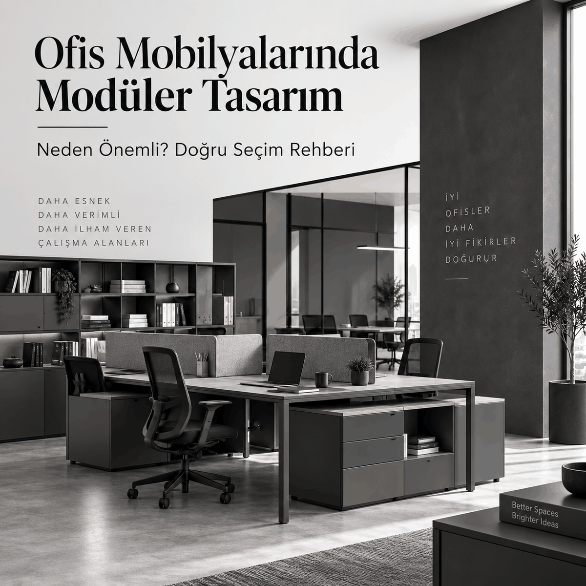 Ofis Mobilyalarında Modüler Tasarım Neden Önemli? Doğru Seçim Rehberi