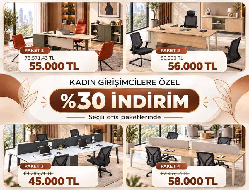 Kadın Girişimcilere Özel İndirim!